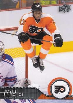 #140 Wayne Simmonds - Philadelphia Flyers - 2014-15 Upper Deck Hockey