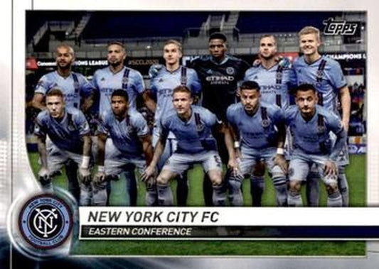 #140 New York City - New York City FC - 2020 Topps MLS Soccer