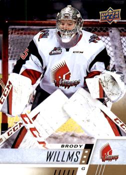 #140 Brody Willms - Moose Jaw Warriors - 2017-18 Upper Deck CHL Hockey