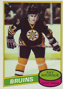 #140 Ray Bourque - Boston Bruins - 1980-81 O-Pee-Chee Hockey
