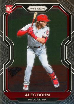 #140 Alec Bohm - Philadelphia Phillies - 2021 Panini Prizm Baseball