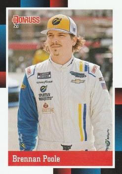 #140 Brennan Poole - Premium Motorsports - 2021 Donruss Racing