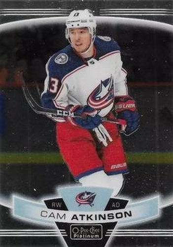 #140 Cam Atkinson - Columbus Blue Jackets - 2019-20 O-Pee-Chee Platinum Hockey