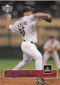 #140 Carlos Hernandez - Houston Astros - 2003 Upper Deck Baseball