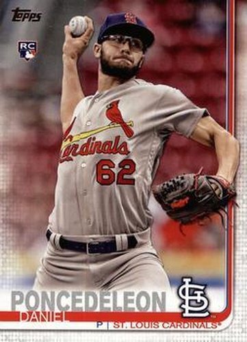 #140 Daniel Poncedeleon - St. Louis Cardinals - 2019 Topps Baseball