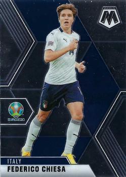 #140 Federico Chiesa - Italy - 2021 Panini Mosaic UEFA EURO Soccer