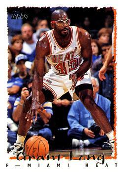 #140 Grant Long - Miami Heat - 1994-95 Topps Basketball
