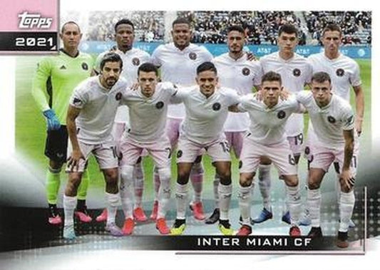 #140 Inter Miami - Inter Miami CF - 2021 Topps MLS Soccer