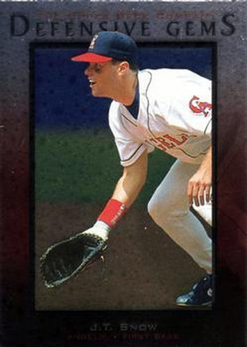 #140 J.T. Snow - California Angels - 1997 Upper Deck Baseball
