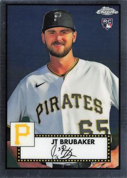 #140 JT Brubaker - Pittsburgh Pirates - 2021 Topps Chrome Platinum Anniversary Baseball