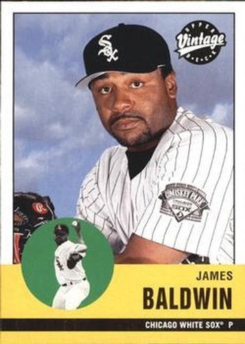 #140 James Baldwin - Chicago White Sox - 2001 Upper Deck Vintage Baseball