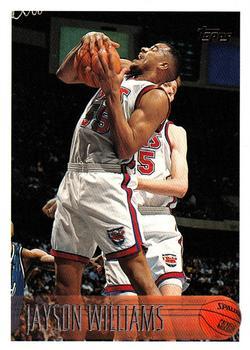 #140 Jayson Williams - New Jersey Nets - 1996-97 Topps Basketball