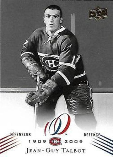 #140 Jean-Guy Talbot - Montreal Canadiens - 2008-09 Upper Deck Montreal Canadiens Centennial Hockey