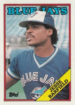 #140 Jesse Barfield - Toronto Blue Jays - 1988 Topps Baseball