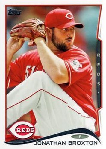 #140 Jonathan Broxton - Cincinnati Reds - 2014 Topps Baseball