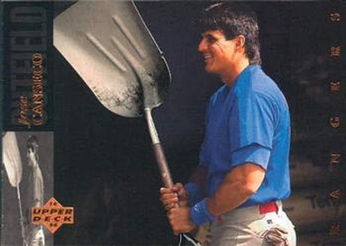 #140 Jose Canseco - Texas Rangers - 1994 Upper Deck Baseball