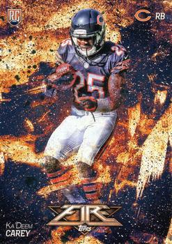 #140 Ka’Deem Carey - Chicago Bears - 2014 Topps Fire Football
