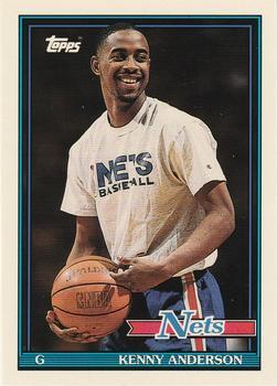 #140 Kenny Anderson - New Jersey Nets - 1992-93 Topps Archives Basketball