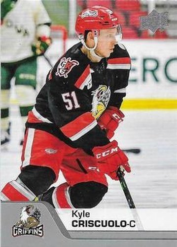 #140 Kyle Criscuolo - Grand Rapids Griffins - 2020-21 Upper Deck AHL Hockey