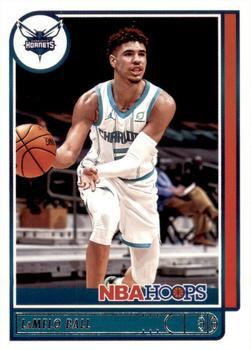 #140 LaMelo Ball - Charlotte Hornets - 2021-22 Hoops Basketball