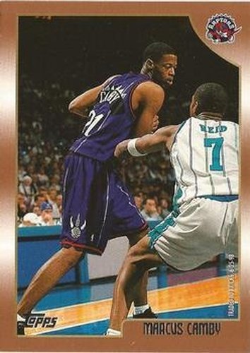 #140 Marcus Camby - New York Knicks - 1998-99 Topps Basketball