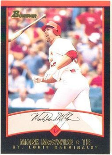 #140 Mark McGwire - St. Louis Cardinals - 2001 Bowman Baseball