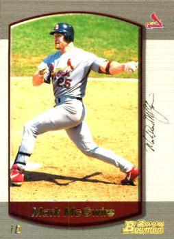 #140 Mark McGwire - St. Louis Cardinals - 2000 Bowman Baseball