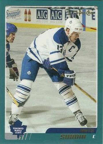 #140 Mats Sundin - Toronto Maple Leafs - 2003-04 O-Pee-Chee Hockey