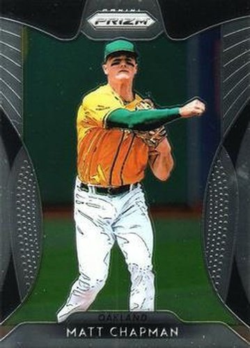 #140 Matt Chapman - Oakland Athletics - 2019 Panini Prizm Baseball