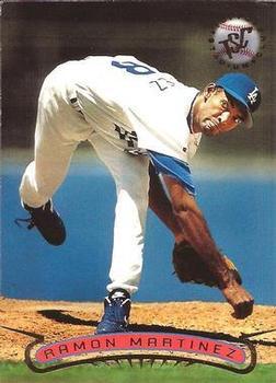 #140 Ramon Martinez - Los Angeles Dodgers - 1996 Stadium Club Baseball