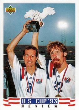 #140 Thomas Dooley - USA - 1993 Upper Deck World Cup Preview English/Spanish Soccer