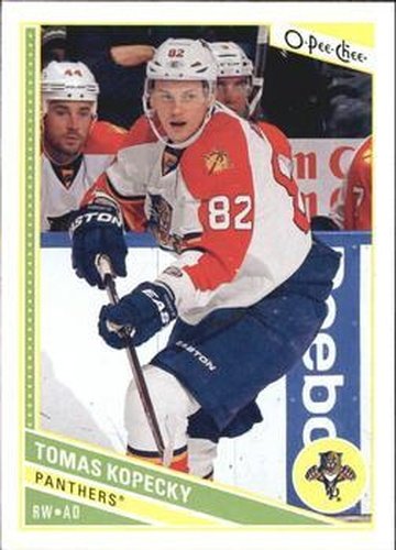 #140 Tomas Kopecky - Florida Panthers - 2013-14 O-Pee-Chee Hockey