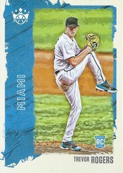 #140 Trevor Rogers - Miami Marlins - 2021 Panini Diamond Kings Baseball