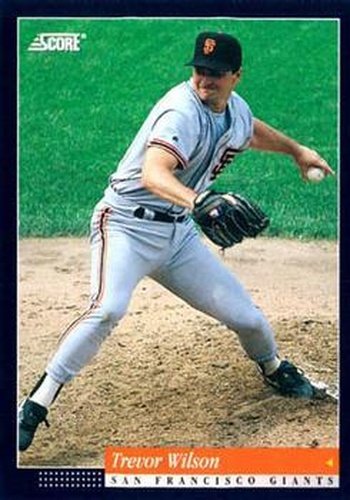 #140 Trevor Wilson - San Francisco Giants -1994 Score Baseball