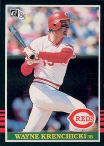 #140 Wayne Krenchicki - Cincinnati Reds - 1985 Donruss Baseball