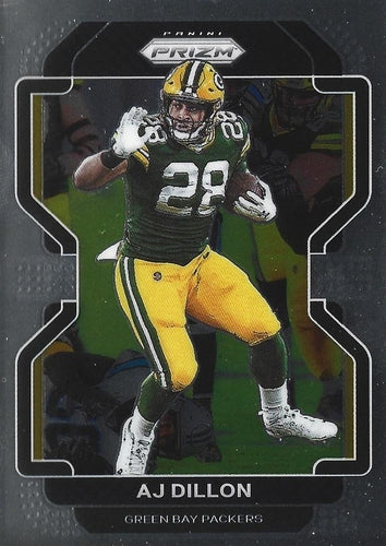 #140 AJ Dillon - Green Bay Packers - 2021 Panini Prizm Football