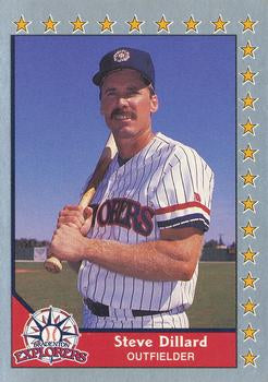 #140 Steve Dillard - Bradenton Explorers - 1990 Pacific Senior League Baseball