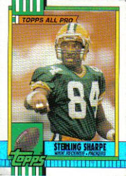 #140 Sterling Sharpe - Green Bay Packers - 1990 Topps Football