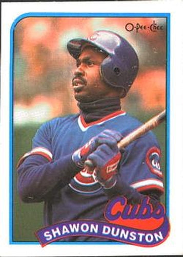 #140 Shawon Dunston - Chicago Cubs - 1989 O-Pee-Chee Baseball