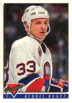 #140 Benoit Hogue - New York Islanders - 1993-94 O-Pee-Chee Premier Hockey