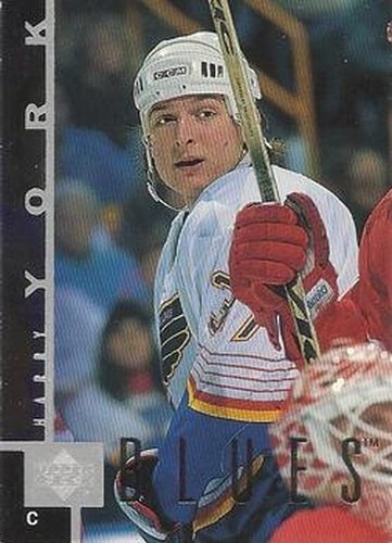 #140 Harry York - St. Louis Blues - 1997-98 Upper Deck Hockey