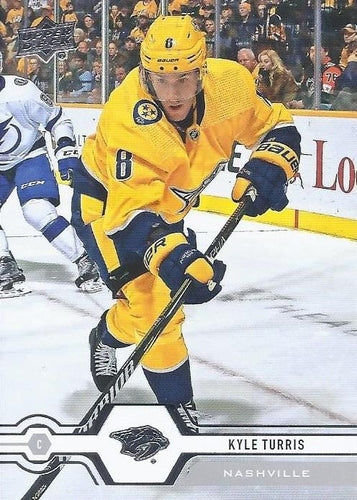 #140 Kyle Turris - Nashville Predators - 2019-20 Upper Deck Hockey