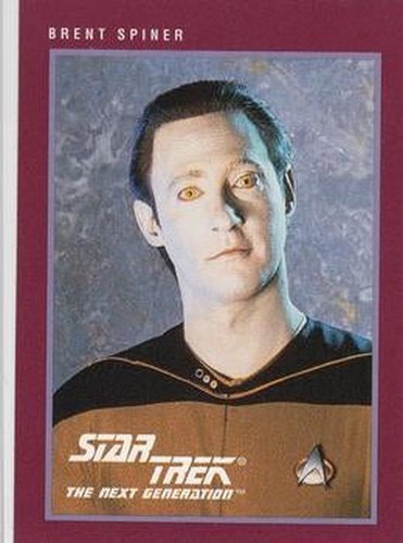 #140 Brent Spiner - 1991 Impel Star Trek 25th Anniversary