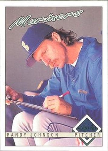 #140 Randy Johnson - Seattle Mariners - 1993 O-Pee-Chee Baseball