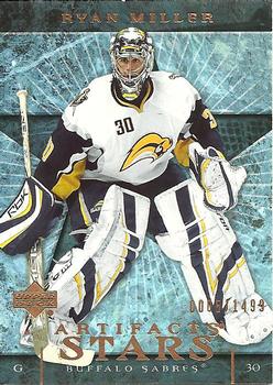 #140 Ryan Miller - Buffalo Sabres - 2007-08 Upper Deck Artifacts Hockey