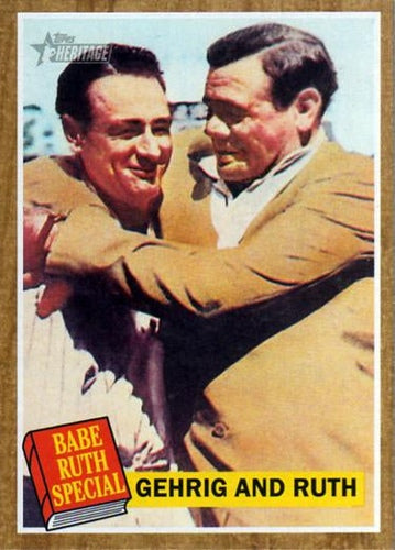 #140 Babe Ruth / Lou Gehrig - New York Yankees - 2011 Topps Heritage Baseball