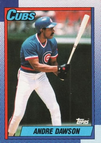 #140 Andre Dawson - Chicago Cubs - 1990 Topps Baseball