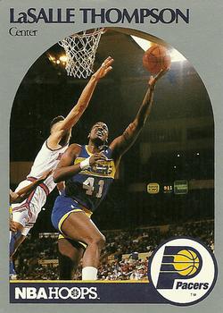 #140 LaSalle Thompson - Indiana Pacers - 1990-91 Hoops Basketball
