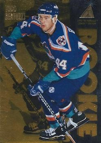 #140 Todd Bertuzzi - New York Islanders - 1995-96 Zenith Hockey