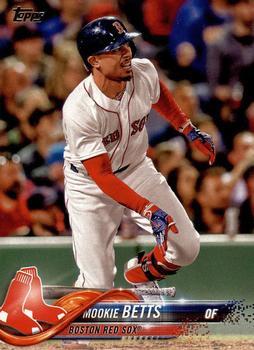 #140 Mookie Betts - Boston Red Sox - 2018 Topps Baseball